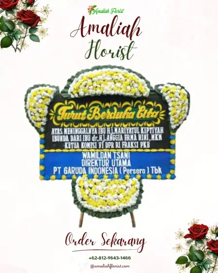 Papan Bunga Duka Pinggan